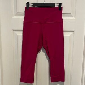 Lululemon Magenta Capris